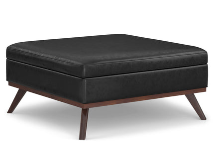 Owen - Multifunctional Square Coffee Table Storage Ottoman