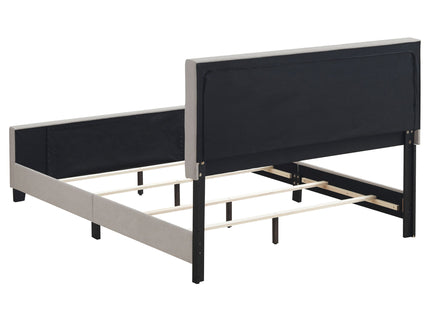 Destiny - Eastern King Panel Bed - Beige