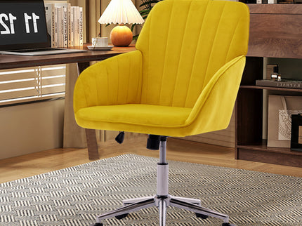 Adjustable Ergonomic Office Chair, Swivel Backrest Seat
