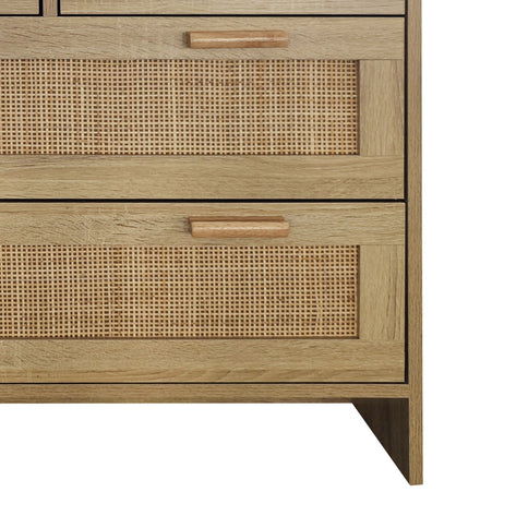 Cabinet With 4 Drawers For Bedroom - Natural