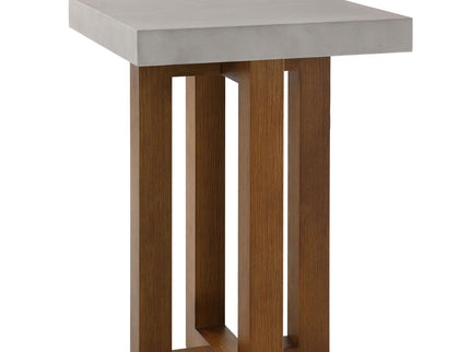 Keven - Faux Concrete Top Table