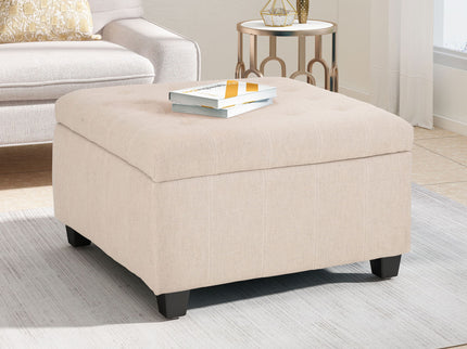 Isabella - Contemporary Ottoman With Storage