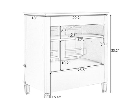 Bathroom Vanity With Sink, Soft Closing Door, Multi Functional Storage