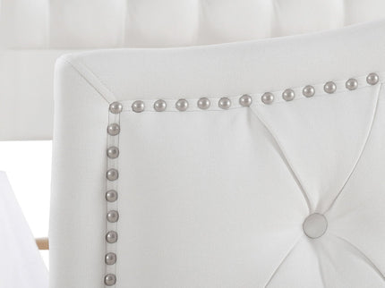 Marcella - Upholstered Shelter Headboard Bed Set