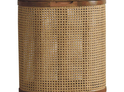 Larissa - Lid Up, Storage Stool - Oak
