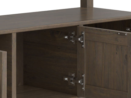 Lev - Console Table - Smoky Brown