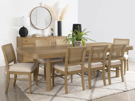 Benson - Extension Leaf Dining Table Set With Chairs