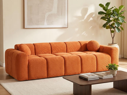 Extra Large Compression Sofa, Cloud Puff Couch For Living Room