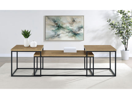 Rosey - 3 Piece Coffee Table Set - Mango Color
