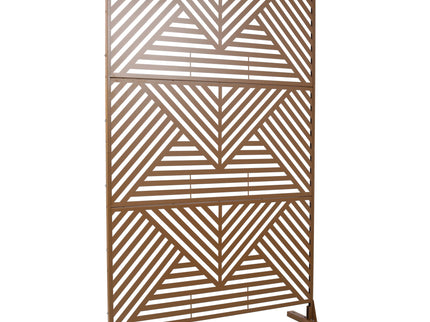 Freestanding Outdoor & Indoor Freestanding Metal Privacy Screen