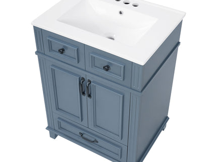Bathroom Vanity With Sink, Storage Cabinet