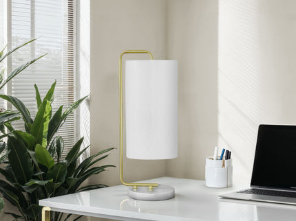 Lighting, Table Lamp, Marble, Contemporary - White
