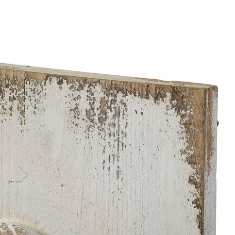 Feather Wing Wall Panels With Distressed, Rectangle Hanging Wall Art (Set of 2) - Multicolor