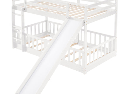 Functional Bunk Bed & Convertible Ladder And Slide