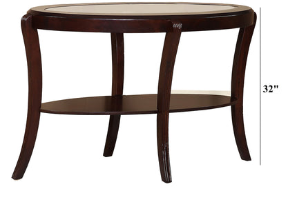 Table With Tempered Glass Shelf