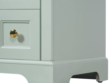 Modern Bathroom Vanity With Sink, 3 Drawers & Cabinet With 2 Tier Door Storage