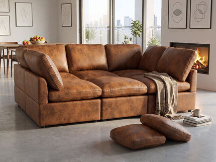 Deep Modular Cloud Sofa, Freely Configurable