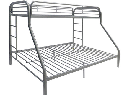Tritan - Twin / Full Bunk Bed - Silver