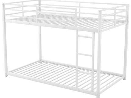 Metal Bunk Bed, Low Bunk Bed With Ladder