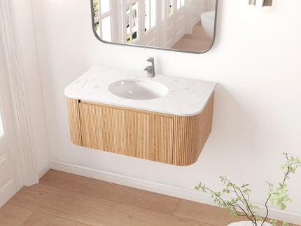 Wall Mounted Bathroom Vanity With Sink