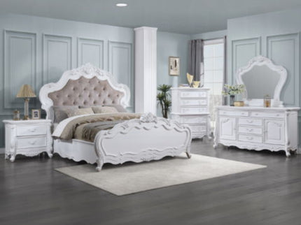 Latisha - Mirror - White