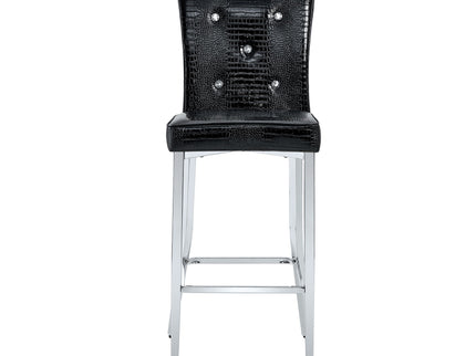 Bar Chairs & Crystal Clasp Design (Set of 2)