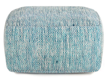 Nate - Handcrafted Square Pouf