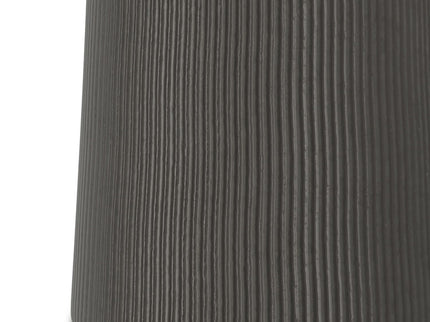 Hughes - Cast Aluminum Side Table - Black