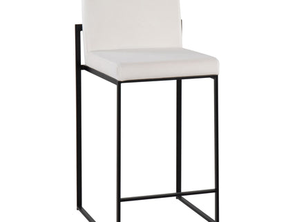 Fuji - Contemporary Modern Elegance, High Back Counter Stool
