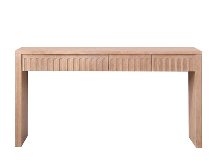 Modern Console Table With 4 Drawers, Entryway Table