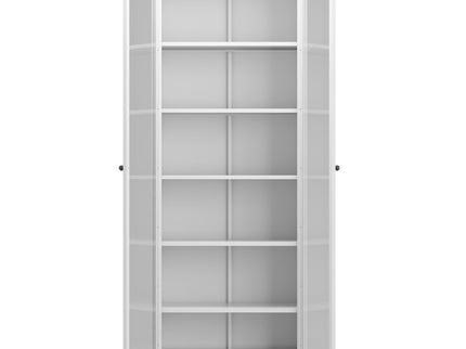 Kitchen Pantry Cabinet With 5 Adjustable Shelves, Freestanding Storage For Kitchen - White