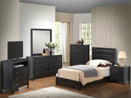 Transitional Modern Design Bed