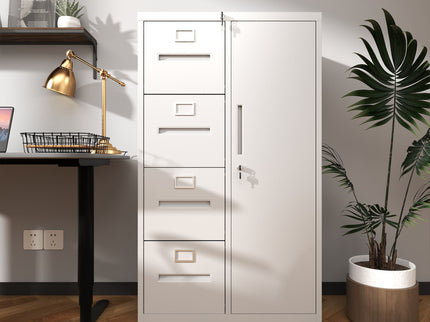 Storage Vertical Filing Cabinet With Lock