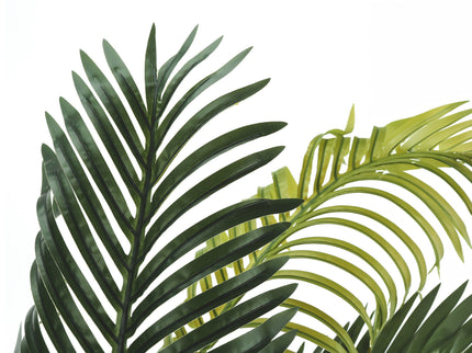 47" Tall, Artificial Plant, Palm Tree, Indoor, Faux, Fake, Floor, Greenery, Potted, Real Touch, Decorative - Green / Black