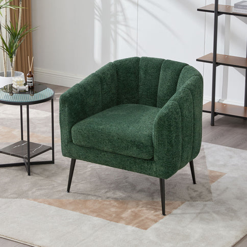 Vanity Barrel Accent Lounge Chair