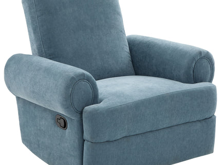Manual Swivel Recliner Rocker Chair With Adjustable Backrest