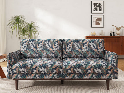 2 Seater Loveseat Sofa With Spacious Seating Area