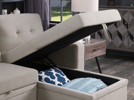 3 Piece Upholstered Sectional