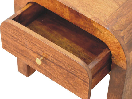 Mini Darcy - Nightstand With Curved Edges