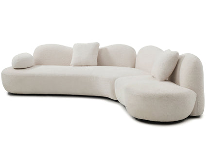 Modern Curved Modular 5 Seater Sofa
