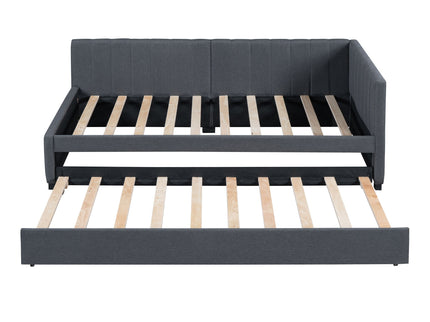 Upholstered Daybed, Sofa Bed Frame, No Box Spring Needed