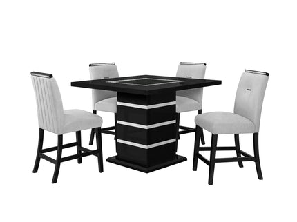 Ariya - Bar Stools (Set of 2) - Black / Gray