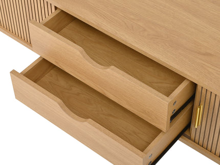 TV Stand & Coffee Table Set With Charging Station