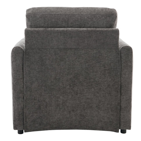 Cozy Upholstered Cushion Armchair For Living Room
