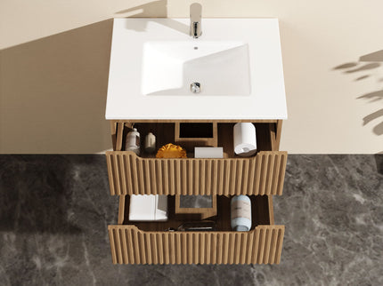 Wall Mounted Bathroom Vanity With Sink