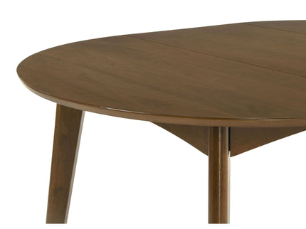 Linnea - 5 Piece Dining Set With Chairs - Dark Walnut