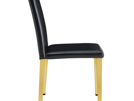 Elegant Upholstered Chairs With Metal Legs