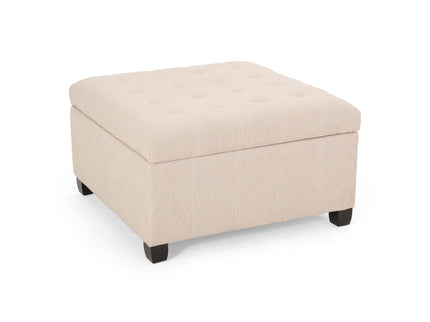 Isabella - Contemporary Ottoman With Storage
