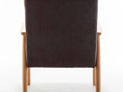 Wide Classic Mid-Century Modern Arm Chair