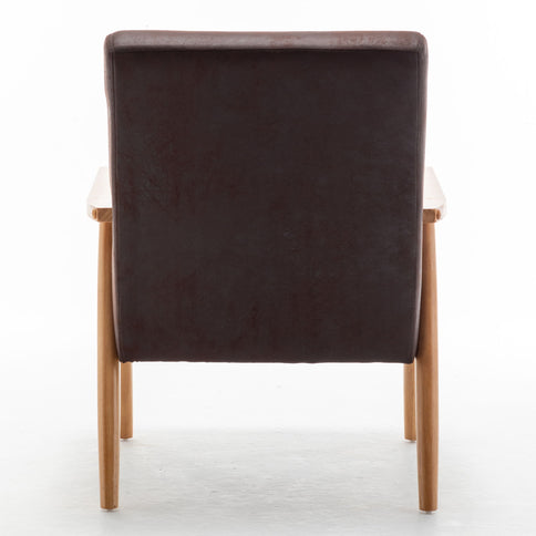 Wide Classic Mid-Century Modern Arm Chair